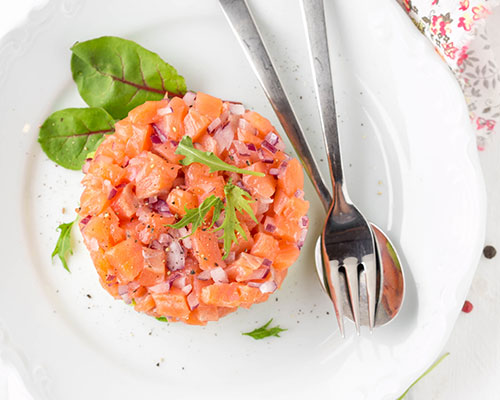 recette saumon - Lune de Miel recette-tartare-saumon