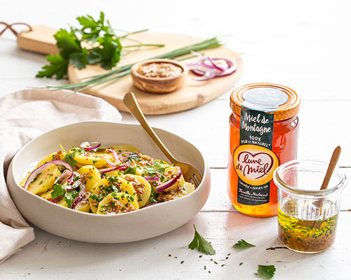 LDM-Saladepdt-01-500x400 - Lune de Miel recette-salade-vinaigrette-miel