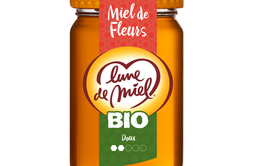 Miel biologique de fleurs