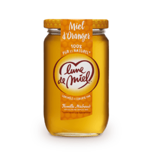 miel d'oranger pot en verre