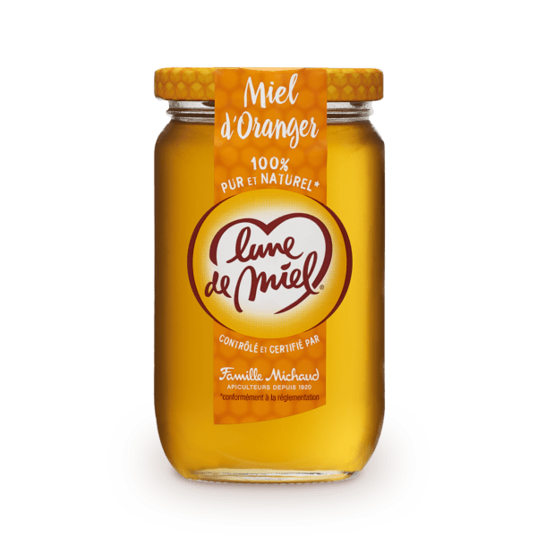 miel d'oranger pot en verre