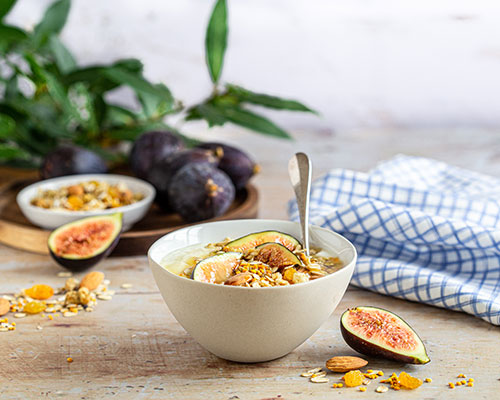 recette muesli figue et miel crémeux