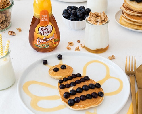 Pancake abeille et Tartimiel®