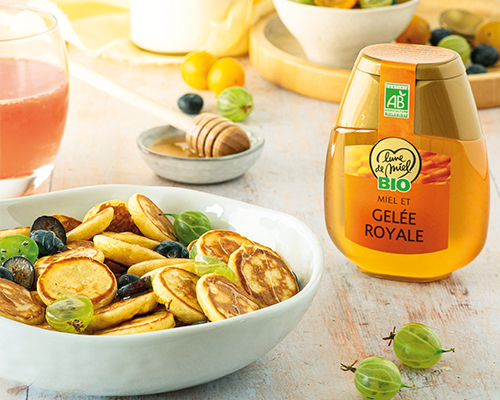 Céréales de pancakes à la gelée royale Lune de Miel®