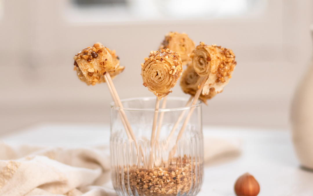 Crêpes sucettes au miel crémeux Lune de Miel®